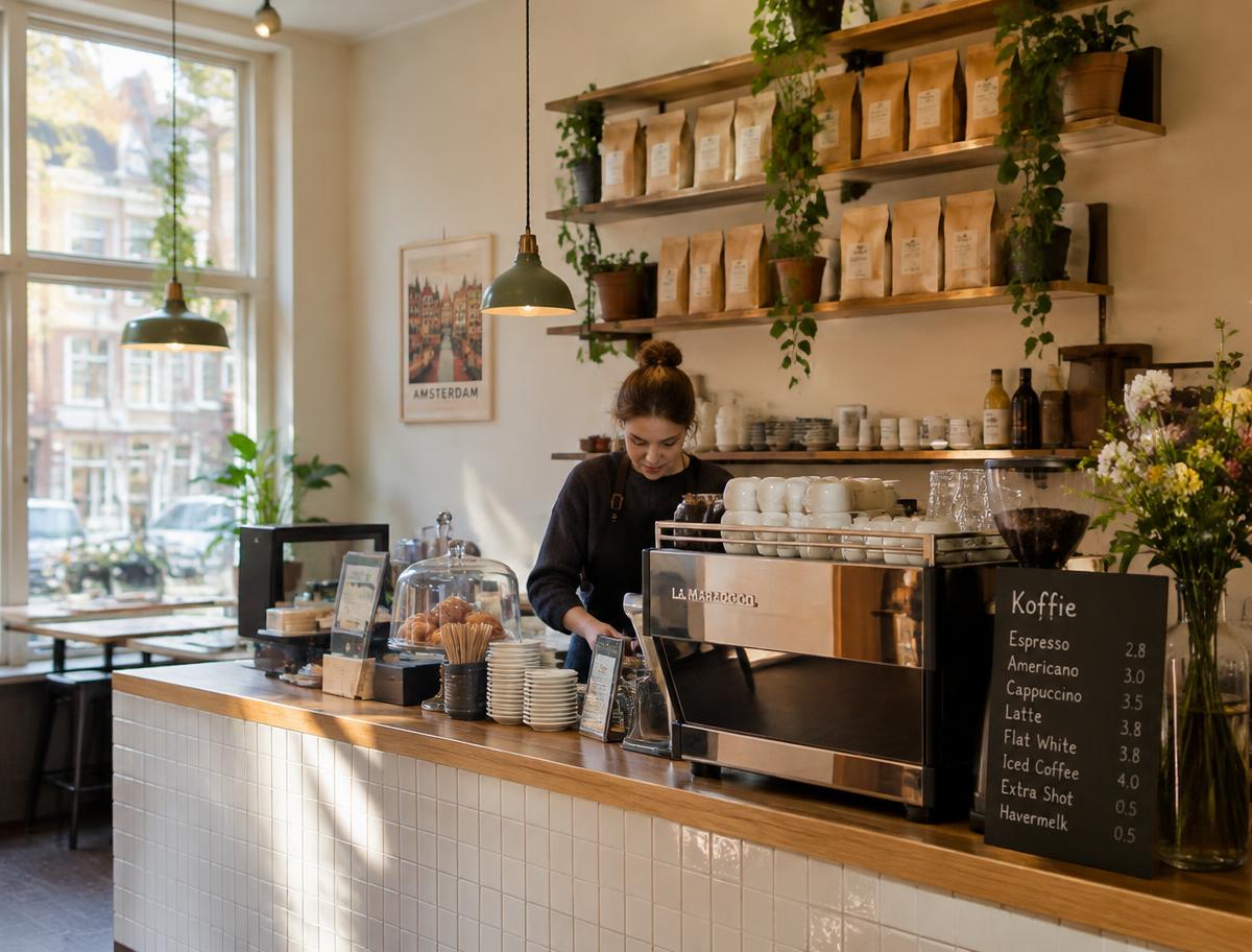 Koffiebar ter overname